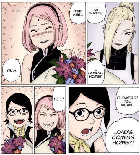 manga sarada|15 Things You Didn’t Know About Sarada Uchiha From .